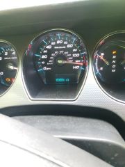 2011 Ford Taurus SEL - Interior Dashboard With Vehicle Running Image